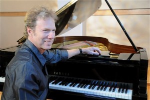 Randall at piano